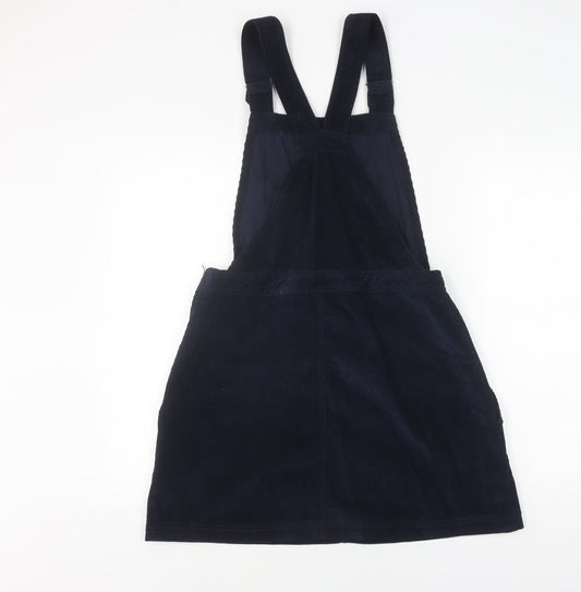 BDG Women's Blue Corduroy Dungaree Dress, Size L, Pinafore