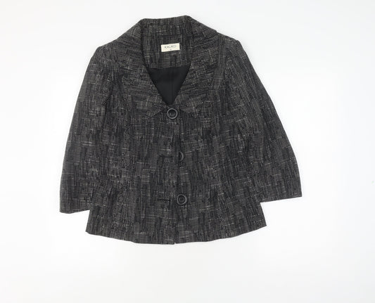Additional front view of Kaliko Women's Black Suit Jacket, size 12