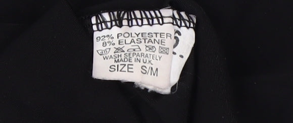 Club L Women's Black Bodycon Dress S Beaded Party