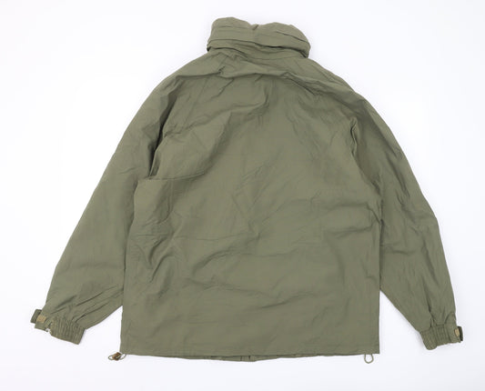 Baratec Men's Green Windbreaker Jacket L