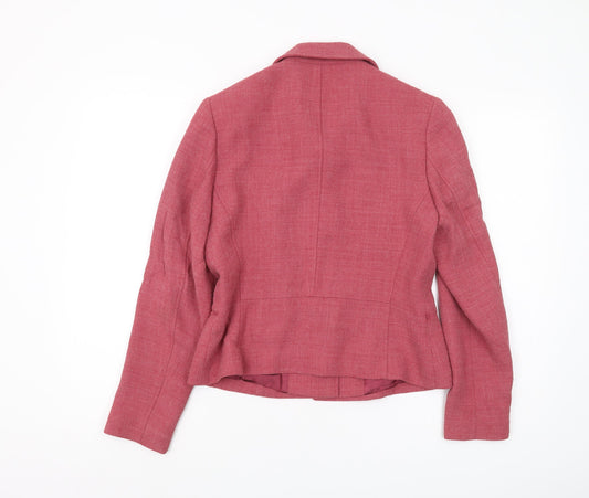 Marks and Spencer Women's Pink Blazer Size 12