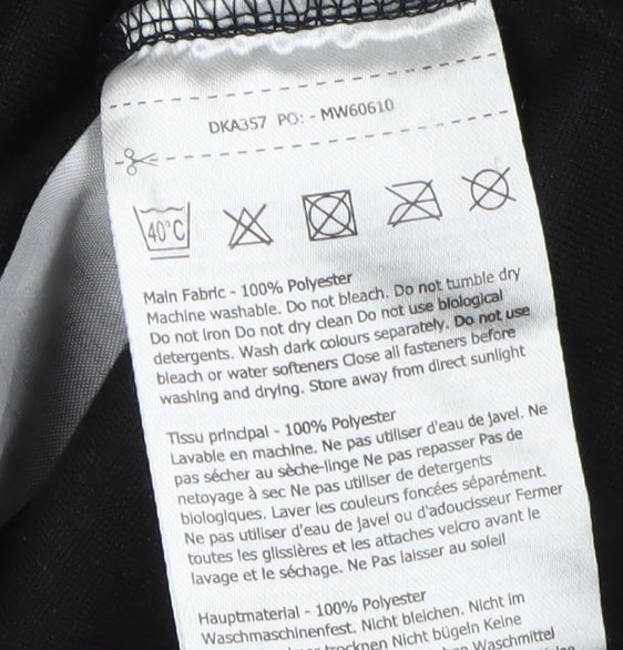 Dare 2b Girls Black Fleece Pullover Sweatshirt, Size 10 Years
