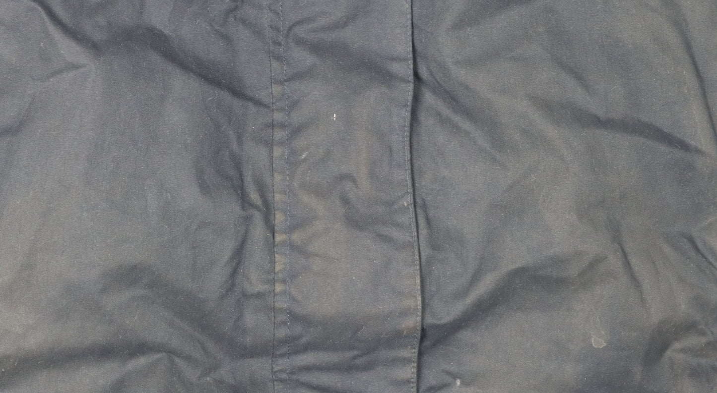 Mens UK Size L Trespass Blue Windbreaker Coat
