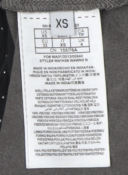 Guess Women's Black XS Sleeveless Viscose T-Shirt