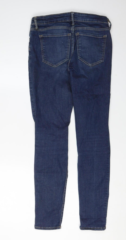 Womens UK Size 27 Gap Regular Fit Skinny Blue Jeans