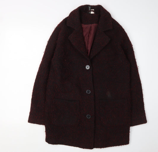Womens UK Size 10 Zara Multicoloured Overcoat