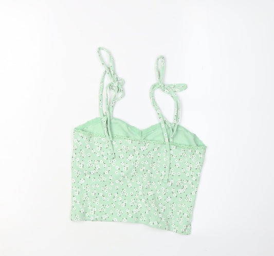 Asos Design Women's Green Camisole Top Size 12