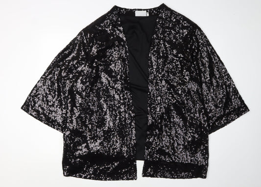 Womens UK Size 18 Fransa Black Open