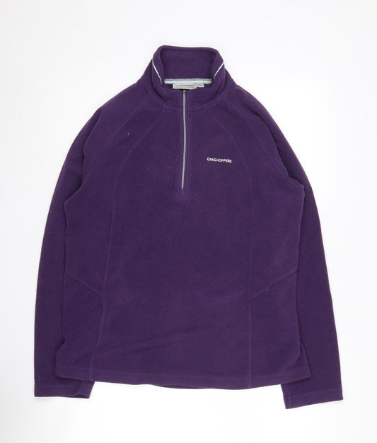 Womens UK Size 12 Craghoppers Purple Pullover Sweatshirt