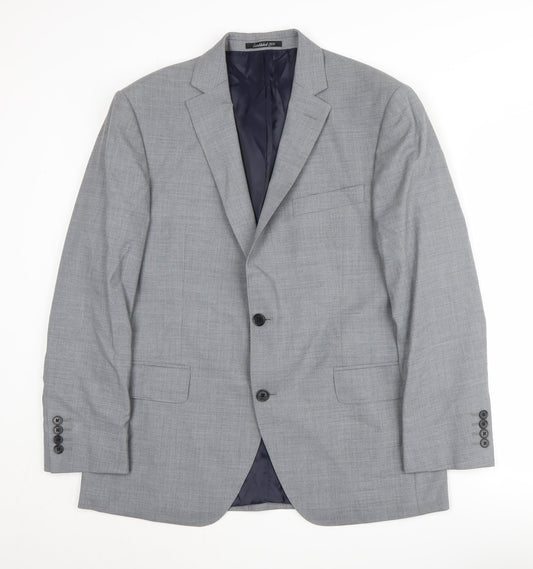 Mens UK Size 42 Austin Reed Regular Grey Suit Jacket