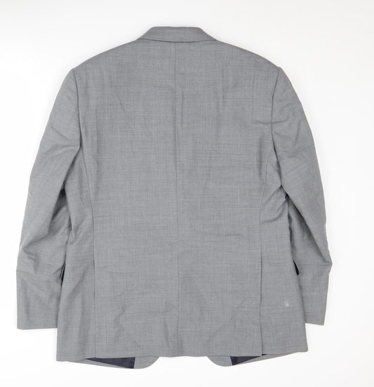 Austin Reed Men's Grey Blazer 42S Classic Style