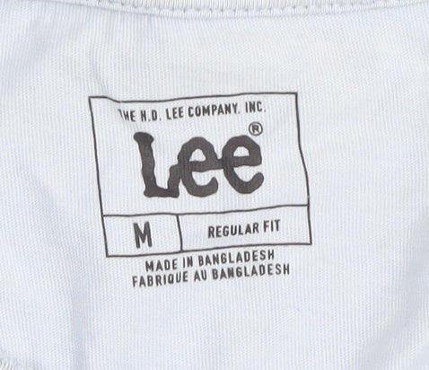 Lee Men's Blue M Graphic T-Shirt Regular Fit