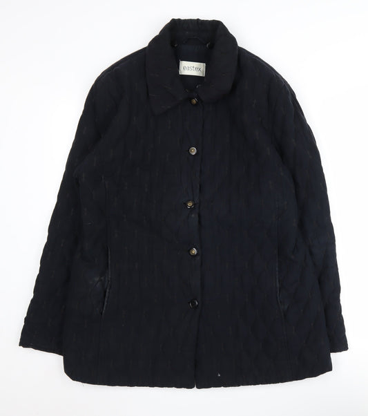 Eastex Women’s Black Quilted Jacket - Size 12