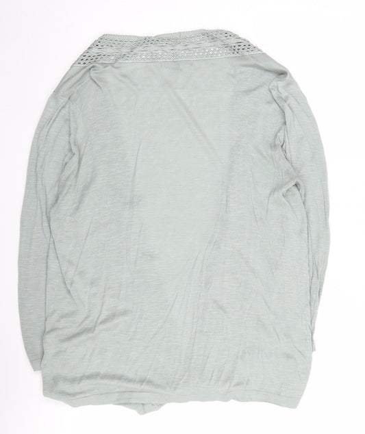 Laura Ashley Women's Green Cardigan Size 14