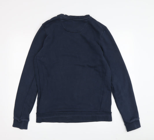 Superdry Men's Blue Crew Neck Sweatshirt M