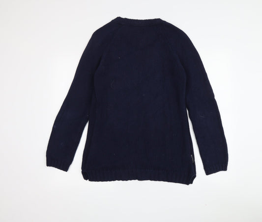 Womens UK Size 10 Mountain Warehouse Blue Pullover Jumper