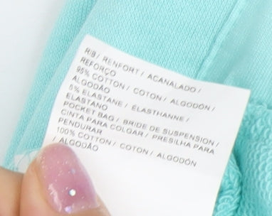 Puma Women's Blue Hooded Cape Hoodie Size 12