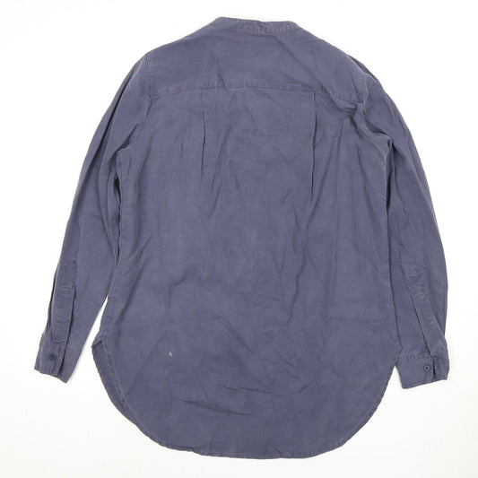 Banana Republic Women's XS Blue Button-Up Shirt