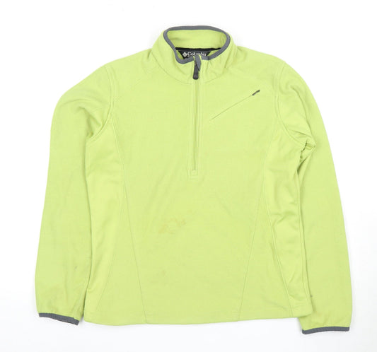 Womens UK Size M Columbia Green Pullover Sweatshirt