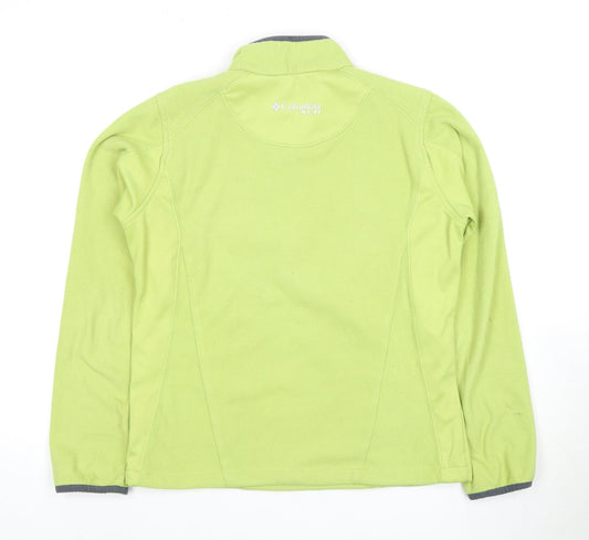 Columbia Women's Green Medium Fleece Sweatshirt