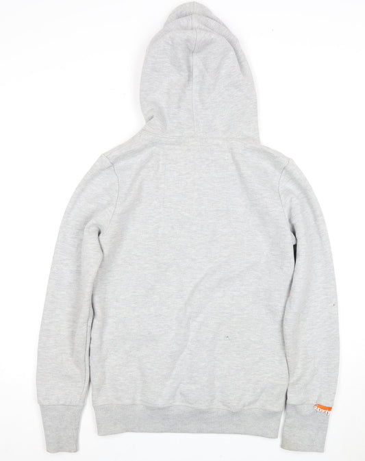 Superdry Women's Grey Pullover Hoodie Size L