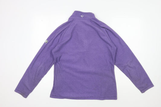 Regatta Women's Purple Fleece Sweatshirt Size 12