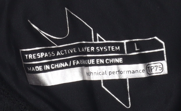 Trespass Women's Black Compression Leggings L