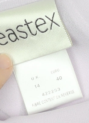 Eastex Women’s Purple Floral Skirt Size 14