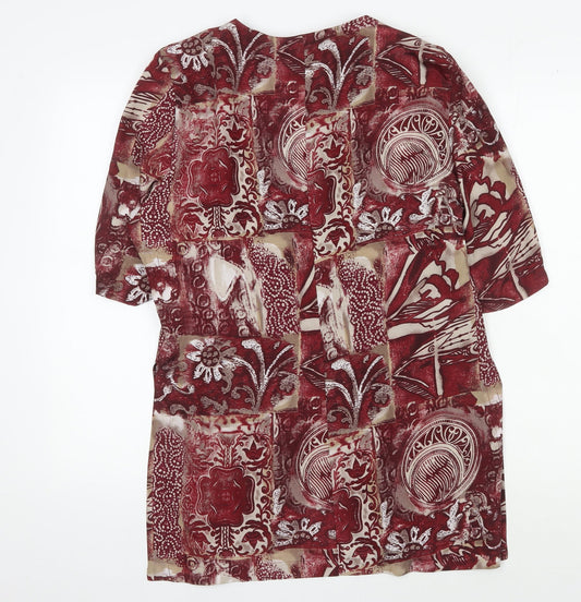 Jacques Vert Women's Multicoloured Blouse Size 12