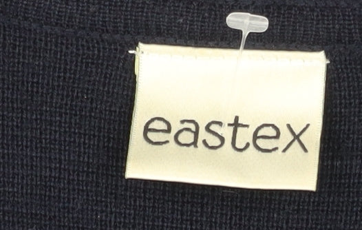 Eastex Women’s Black Blazer Size 14, Four-Button