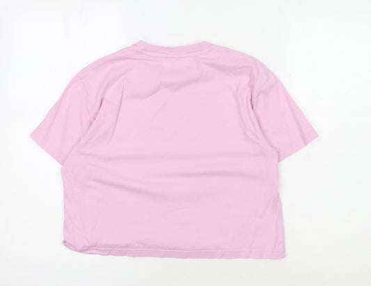 Teens UK Size XL PUMA Pink Basic T-Shirt