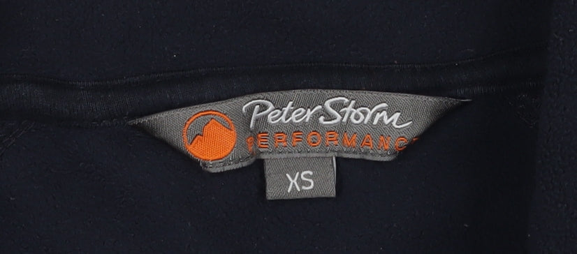 Mens UK Size XS Peter Storm Black Pullover Sweatshirt