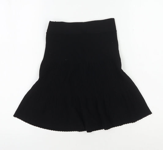 French Connection Black Women's Skirt Size 6 Viscose Blend