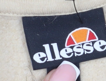 Ellesse Beige Unisex Hoodie XL - Casual Style & Comfort