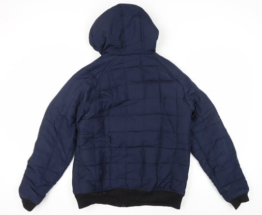 Mens UK Size S McKenzie Blue Puffer Jacket