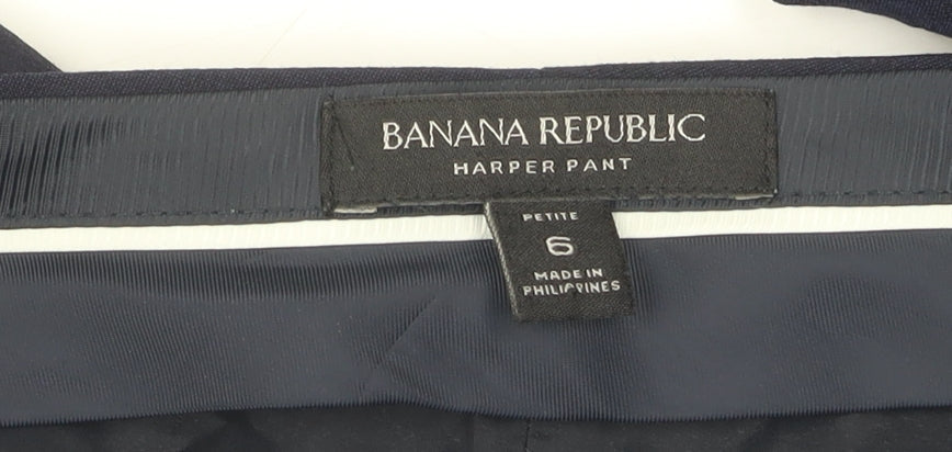 Banana Republic Women's Black Petite Harper Pant