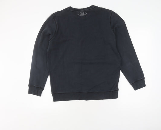 Under Armour Men's Black Pullover Sweatshirt M Slim