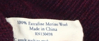 Jack Wills Women's Red Pullover Jumper Size 8