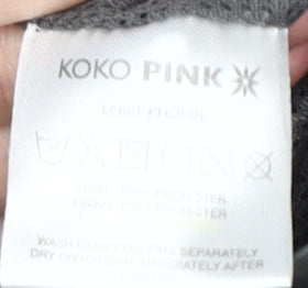 Womens UK Size 18 Koko Pink Blue Rain Coat