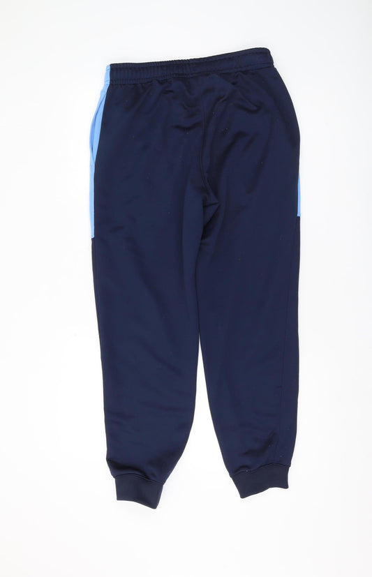 Nike Men's Blue Jogger Trousers - Medium