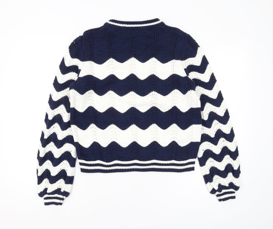 Crew Clothing Women’s Multicoloured Pullover Knit Jumper