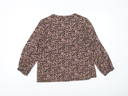 Womens UK Size 10 Fat Face Multicoloured Tunic Blouse