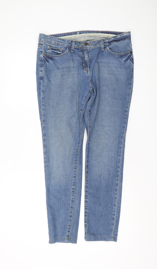 Womens UK Size 12 Boden Regular Fit Blue Jeans