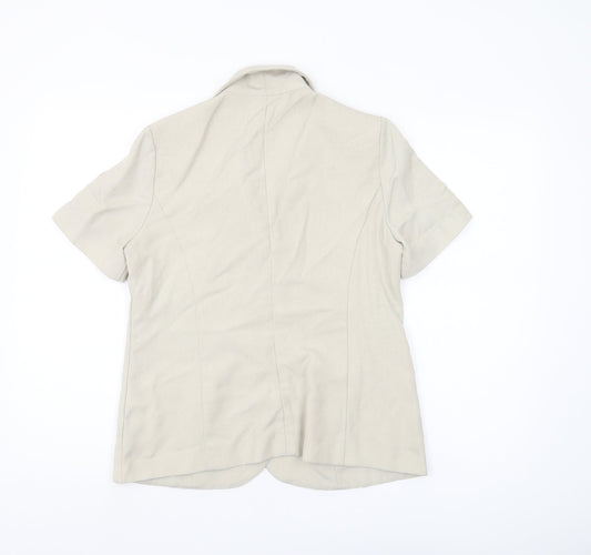 Eastex Beige Women's Suit Jacket 10