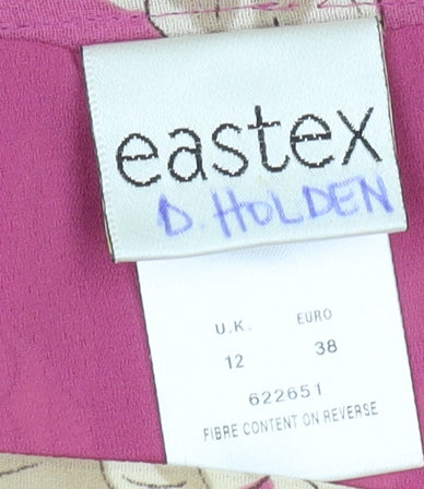 Eastex Women's Floral A-Line Midi Skirt Size 12