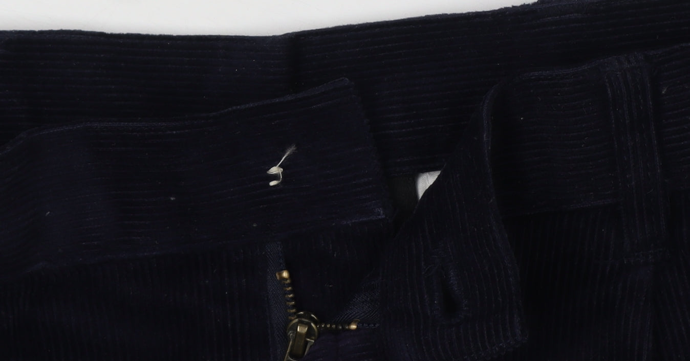 Paganica Men's Blue Corduroy Dress Pants - Size 34