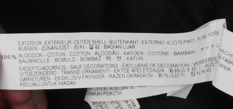 Zara Basic Women's White Floral Blazer Jacket