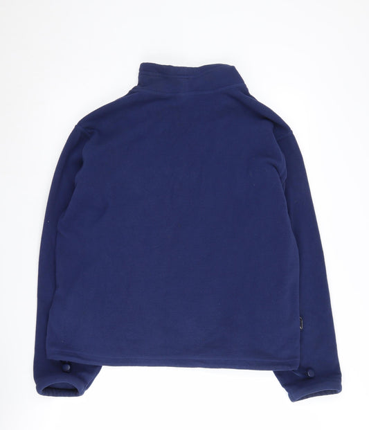 Adidas Women's Blue Fleece Pullover Sweatshirt Size 16