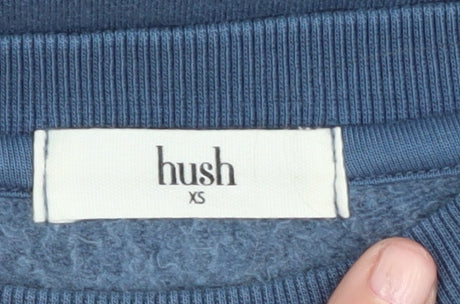 Hush Women's Blue Pullover Sweatshirt - XS