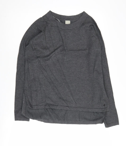Womens UK Size M Bench Grey Pullover Jumper